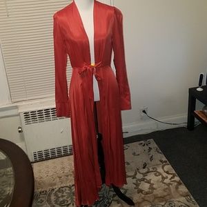 Free People Silk Duster